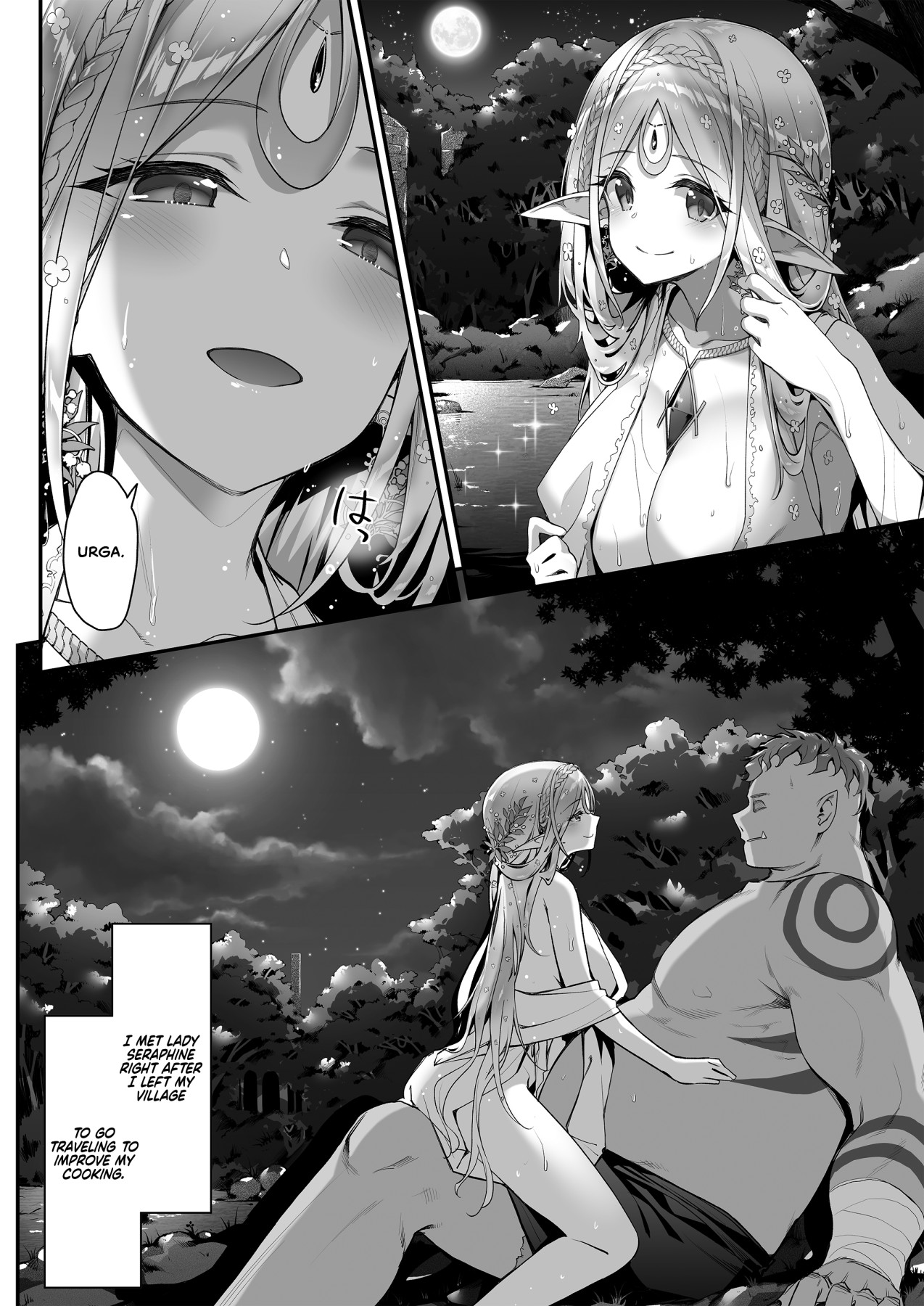 Hentai Manga Comic-The Lewd Elf likes the Orc-Read-3